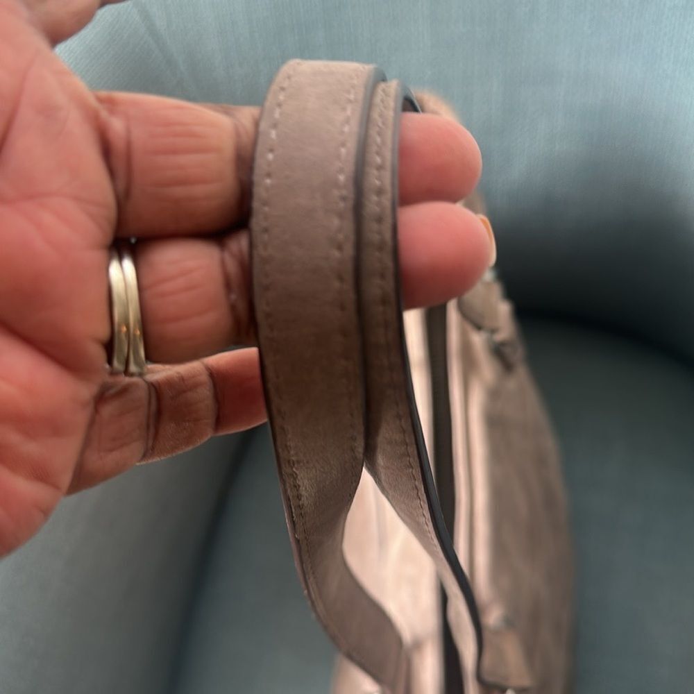 Frye Melissa Tan Leather Tote Handbag - Picture 4 of 9